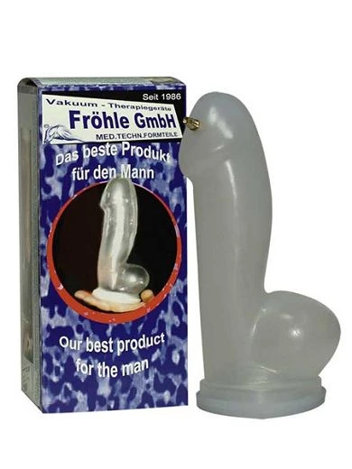 Fröhle: Hodenkondom Groß, Transparent 1 Fröhle: Hodenkondom Groß, Transparent