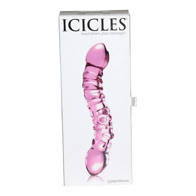 Doppeldildo Aus Glas Icicles No 55 2 Doppeldildo Aus Glas Icicles No 55 – Bild 2