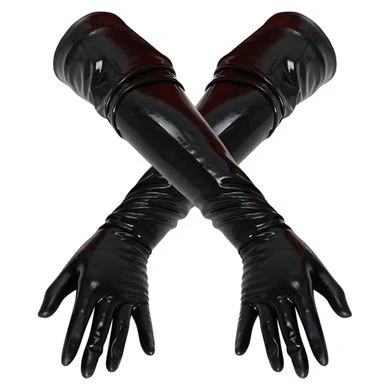 Latex Handschuhe - Oberarmlang, Medium 1 Latex Handschuhe - Oberarmlang, Medium