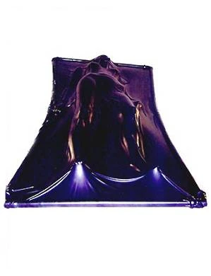 Latex Vakuumbett - 100 X 200 Cm (BxL) - Schwarz - Mit Rahmen 1 Latex Vakuumbett - 100 X 200 Cm (BxL) - Schwarz - Mit Rahmen