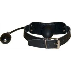Aufpumpbarer Riemen-Knebel DELUXE