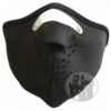 Schwarze Bikermaske