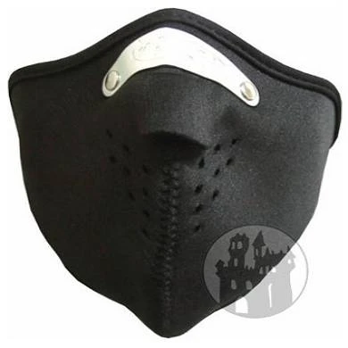 Schwarze Bikermaske 1 Schwarze Bikermaske