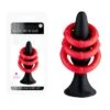 Pash Playful: Analplug Und Penisringe, Schwarz/rot