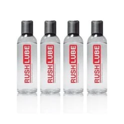 3 + 1 RUSH LUBE Gleitgel Auf Silikonbasis Pack - 400 Ml (4 X 100 Ml)