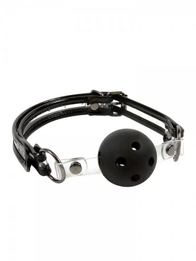 Bare Bondage Ballknebel In Schwarz 1 Bare Bondage Ballknebel In Schwarz