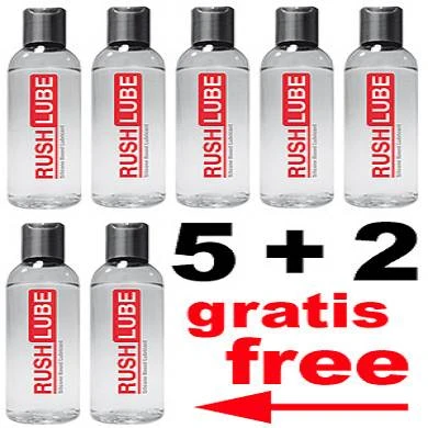 5 + 2 RUSH LUBE SILICONE PACK 1 5 + 2 RUSH LUBE SILICONE PACK