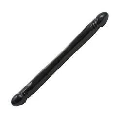 Doc Johnson-Smooth Double Header Dong-Doppel Dildo-circa 45 Cm-schwarz