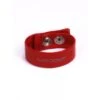 Wojoer Big Thing: Kunstleder-Cockring, Rot