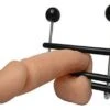 Bondage Metall Penis Und Hoden Presse Humbler Penis Pranger Extrem - Doppel Penispresse