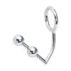 45mm Cockring Penisring Bondage Penis Cock Ring Mit Doppel Anal Hook Buttplug Butt Plug Ho