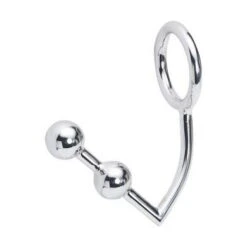 45mm Cockring Penisring Bondage Penis Cock Ring Mit Doppel Anal Hook Buttplug Butt Plug Ho