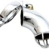 Roestvrij Staal Male Chastity Device - Lancelot Diamond Tube - Stainless Ste. 1er Pack (1