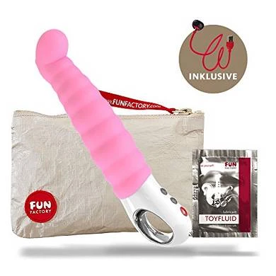 Fun Factory PATCHY PAUL G5 Rosa Silikon DER Vibrator Für Sie Groß (Set Inkl. To 1 Fun Factory PATCHY PAUL G5 Rosa Silikon DER Vibrator Für Sie Groß (Set Inkl. To