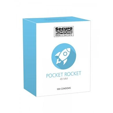 Secura Pocket Rocket: Kondome, 100er Pack 1 Secura Pocket Rocket: Kondome, 100er Pack