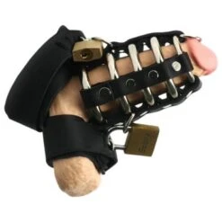 STRICT - Extreme Gates Of Hell - Keuschheitsgurt - Leder/Stahl