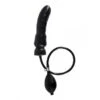 Analdildo Mit Pumpe, Schwarz