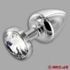 Anal Juwel Silver Star Diamante? Luxus Buttplug Mit Kristall