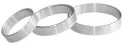 Bondage High Quality Penisring Set Aluminium Cockring In 35. 40 Und 50mm - Extra Breit