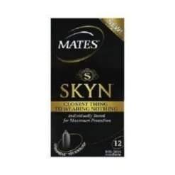 Mates (Manix) Skyn 12 Non-Latex-Kondomen - Import Aus Dem Vereinigten Königreich