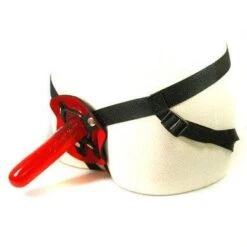 Fetish Fantasy First Timers 5" Strap-On Set. Red