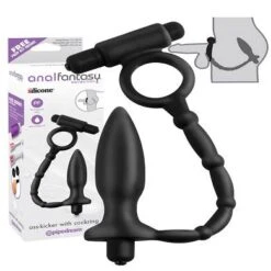 Anal Fantasy Collection Ass-Kicker With Cockring