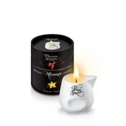 Plaisirs Secrets: Massagekerze, Vanilla (80ml)