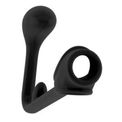Sono Cockring Mit Buttplug No. III Black