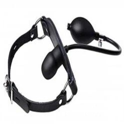 Aufpumpbarer Penis Knebel - Verschließbar