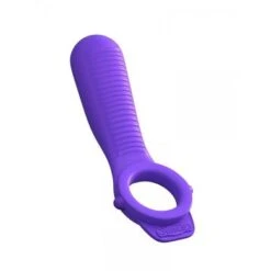 C-Ringz Ride N` Glide: Vibro-Penisring, Lila