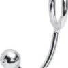 Original Penis Cock Ring 45mm Mit Anal Hook Buttplug Butt Plug Cockring Hook Cock Ring
