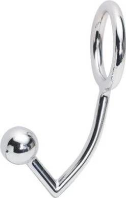 Original Penis Cock Ring 45mm Mit Anal Hook Buttplug Butt Plug Cockring Hook Cock Ring