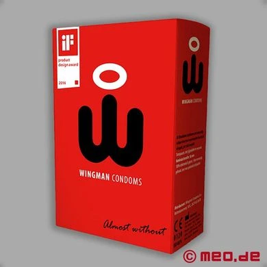 Wingman Kondom, Packung Mit 8 Stück 1 Wingman Kondom, Packung Mit 8 Stück