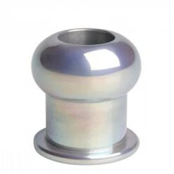 Hollow Aluminum Anal Plug - SM