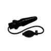 Pump-Analplug Mit Ballpumpe (19cm), Schwarz