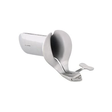 Edelstahl-Spekulum, Silber 1 Edelstahl-Spekulum, Silber