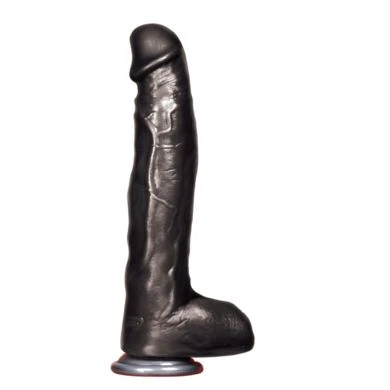 Big Black Cock Ice Pick 13" - Schwarzer Dildo 1 Big Black Cock Ice Pick 13" - Schwarzer Dildo
