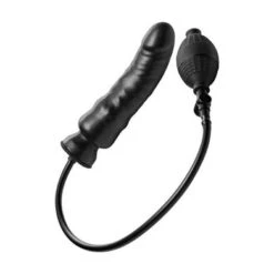 Master Series Renegade Inflatable Dildo: Dildo Mit Pumpe, Schwarz