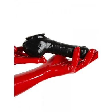 Latex-Penis-Hodenhülle, Schwarz 1 Latex-Penis-Hodenhülle, Schwarz