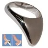 Edelstahl Teardrop Cock Ring - 45mm