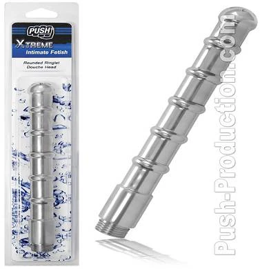 Push Xtreme - Intimduschkopf Mit Abgerundeten Ringen 1 Push Xtreme - Intimduschkopf Mit Abgerundeten Ringen