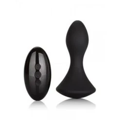 10-Function Anal Climaxer: Vibro-Plug Mit Fernbedienung, Schwarz