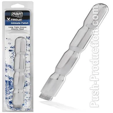 Push Xtreme - Intimduschkopf Large Dreifach Gerillt 1 Push Xtreme - Intimduschkopf Large Dreifach Gerillt