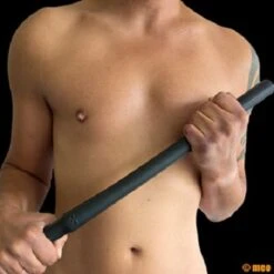 Polizeiknueppel Aus GLEITFAeHIGEM Gummi