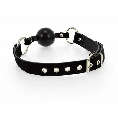 Mundknebel Mit Silikonball 2 Mundknebel Mit Silikonball – Bild 2