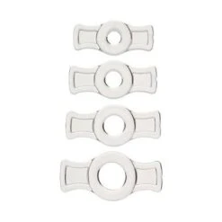 TitanMen Tools: Cock Ring Set (clear)