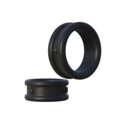 C-Ringz Max-Width Rings: Penisringe-Set, Schwarz