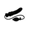 Pump-Dildo Mit Ballpumpe, Schwarz