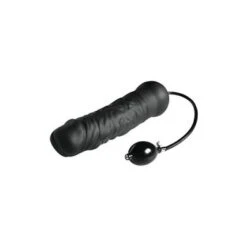 Master Series Leviathan Giant Inflatable Dildo: Dildo Mit Pumpe, Schwarz
