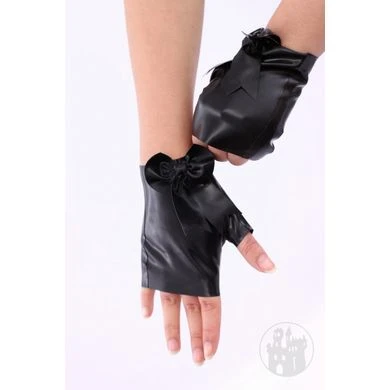 Fingerlose Latex Handschuhe Mit Schleife 1 Fingerlose Latex Handschuhe Mit Schleife